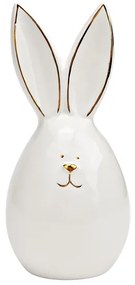 Ceramiczny zajączek AURIC BUNNY 14 cm biały