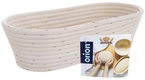 Rattanowy koszyk do wyrastania chleba Orion Listki, 32x15 cm
