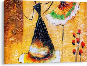 Obraz - Tańczące baletnice, obraz olejny (70x50 cm)
