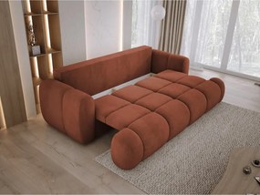 Sofa kanapa BOMO 3 osobowa z funkcją spania i pojemnikiem