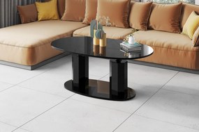 Rozkładany i podnoszony ławostół Barletta w wysokim połysku