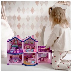 Woopie domek dla lalek kucyków pony fantasy villa 120 el.