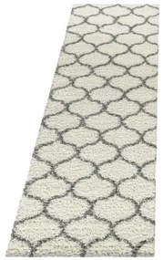 Dywan shaggy Salsa koniczyna kremowy 80 cm x 250 cm