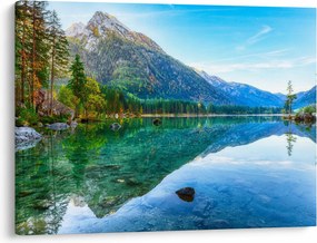 Obraz - Jezioro Hintersee (70x50 cm)