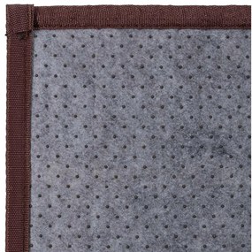 Ciemnobrązowy bambusowy dywan 60x90 cm – Casa Selección