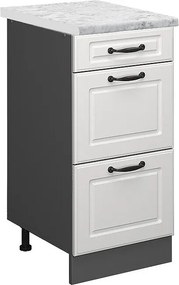 Szafka dolna do kuchni biały domek wiejski 40x60x81.6 r-line