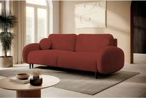 Sofa SOFT z funkcja spania i pojemnikiem CZERWONY RUN AGAIN 55