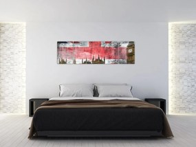 Obraz - Londyn (170x50 cm)