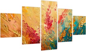 Obraz - Malowanie pola (125x70 cm)