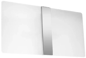 Kinkiet AZALIA szklany biały SOLLUX  LIGHTING