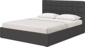 Łóżko F-Line Baretta 180x200, Monolith 92 Grafitowy