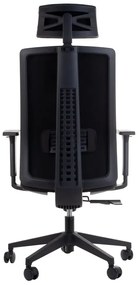 Fotel biurowy ZN-807-B czarny STEMA