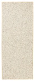 Kremowy chodnik 80x200 cm Wolly – BT Carpet