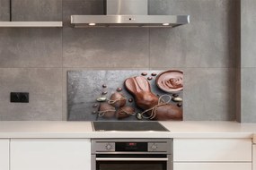 Szklany Panel Zając Wielkanocny i Słodycze