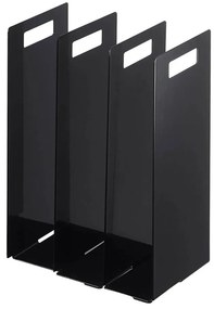 Czarne metalowe stojaki na ręczniki 2 szt. Tower – YAMAZAKI