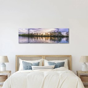Obraz jeziora (170x50 cm)