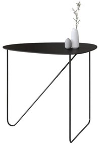 Czarny metalowy stolik 44x50 cm Curve L Bull – LIND DNA