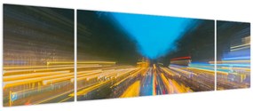 Obraz - Obraz abstrakcji (170x50 cm)