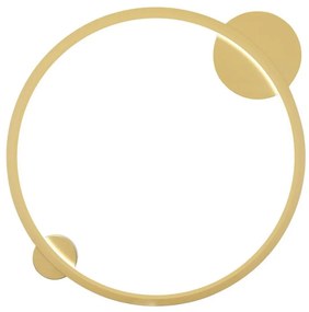 LED kinkiet SATURNO LED/25W/230V pr. 50 cm IP44 złoty