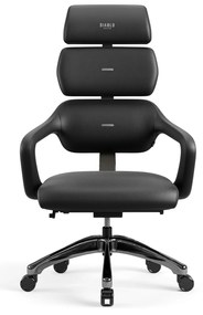 Fotel gabinetowy Diablo V-Modular, Carbon Black