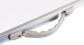 Zestaw turystyczny składany Camporo A120, stół i 4 krzesła, kolor biały