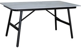 Aluminiowy stół ogrodowy 80x140 cm Edinburgh – Rojaplast
