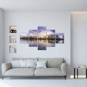 Obraz jeziora (125x70 cm)
