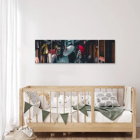 Obraz - Spacer po Tokio (170x50 cm)