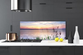 Panel Szklany Niebiański Spokój nad Morzem