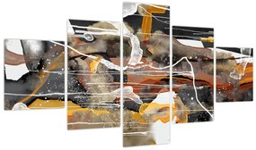 Obraz - Abstrakcja (125x70 cm)