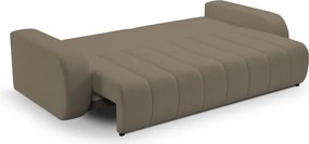 Sofa BALOO z funkcja spania i pojemnikiem JASNY BRĄZ LAMBI 03