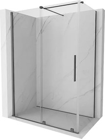 Mexen Velar kabina prysznicowa rozsuwana 140 x 75 cm, transparent, gun metal - 871-140-075-01-95