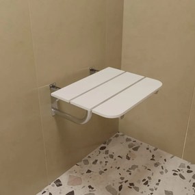 Siedzisko prysznicowe białe