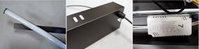 Lampa nowoczesna LED wisząca sufitowa AT58-1DSL-Black