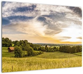 Obraz na szkle - krajobraz (70x50 cm)