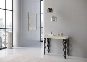 Karamay Small Premium Cashmere Rozkładany Stół Konsolowy 90x40/196 cm