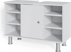 Szafka pod umywalkę biały 80x32x54 fynn