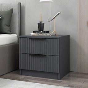 Stolik nocny Kale Plus Anthracite
