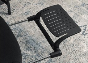 Ergonomiczny fotel biurowy Anaya z regulowanym zagłówkiem i wysuwanym podnóżkiem – komfort i design na najwyższym poziomie