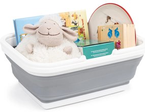 4Home Składany koszyk silikonowy na zakupy Clean