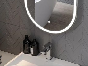 Mexen Bono lustro łazienkowe podświetlane 55 x 155 cm, LED 6000K, antypara - 9816-055-155-611-00
