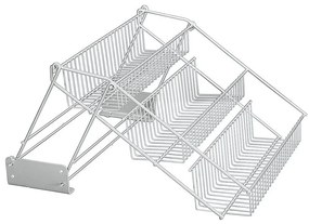 Wysuwany stojak na słoiczki z przyprawami Metaltex Up&amp;Down