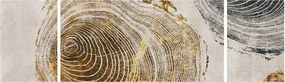 Obraz - Abstrakcja pnia (170x50 cm)