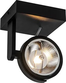 Nowoczesny reflektor czarny - Master 111