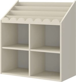Niski regał dziecięcy BooK NooK na książki i zabawki