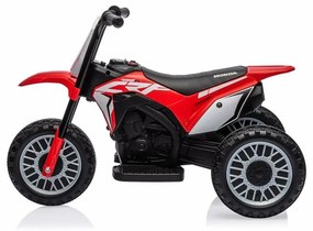 Baby Mix Motocykl elektryczny dla dzieci Honda CRF 450R, czerwony