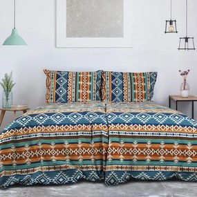 B.E.S. Petrovice Pościel flanelowa Aztec Spirit, 140 x 200 cm, 70 x 90 cm