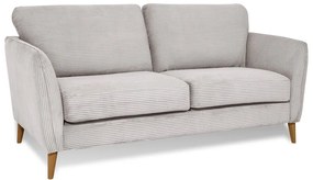 Jasnoszara sztruksowa sofa 170 cm Paris – Scandic