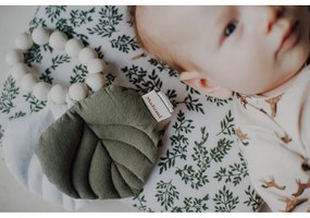 Poduszka dziecięca Green Floral – Malomi Kids