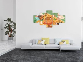 Obraz - Letnia miłość (125x70 cm)
